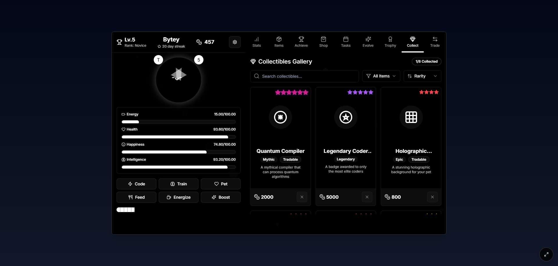 Bytey screenshot